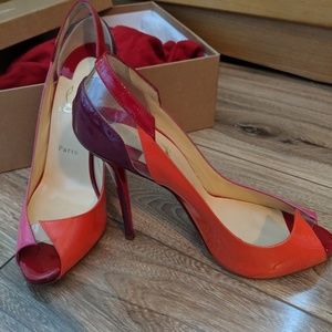 Christian Louboutin heels, fit like 9.5, worn once